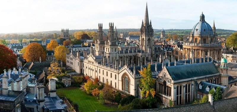 Università Oxford in Inghilterra
