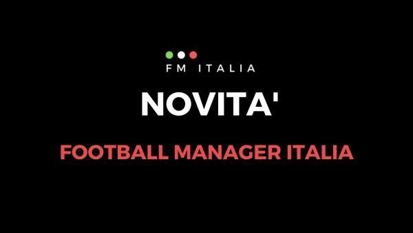 Sezione Novità di Football Manager Italia