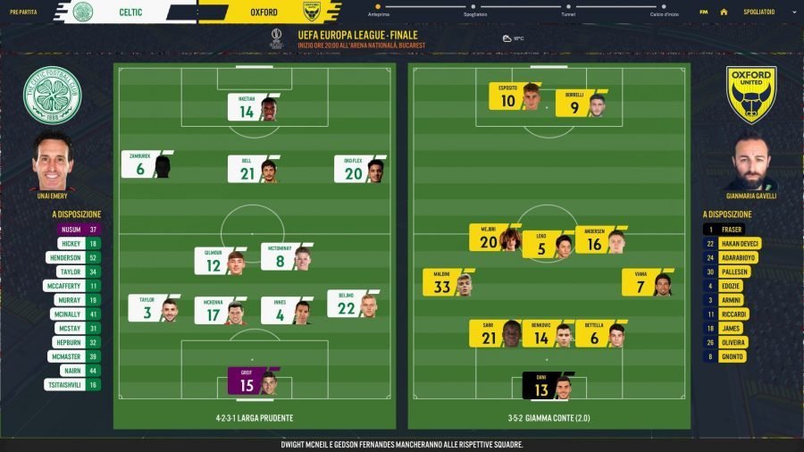 Finale Europa League Oxford United